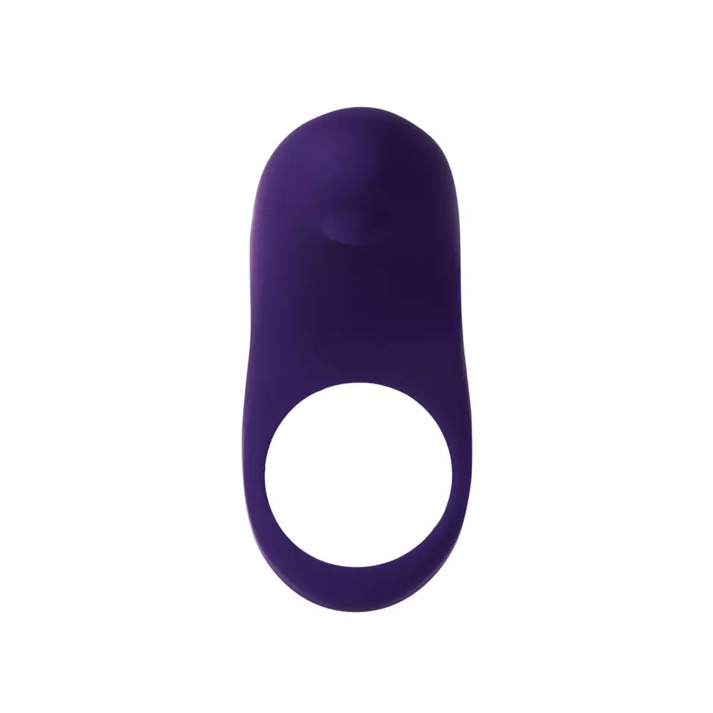 VeDO Rev Rechargeable Couples Vibrating Silicone C-Ring - Purple